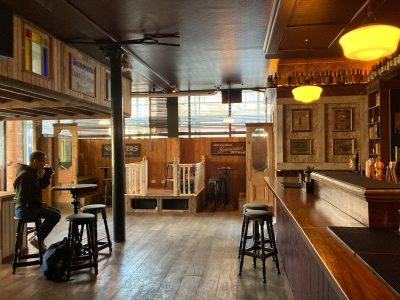 Interior of Nancy Spains NQ.
